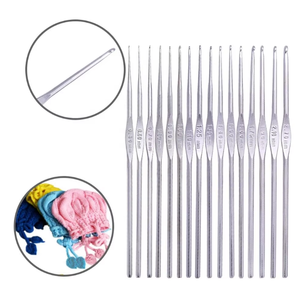 <span class=keywords><strong>SKC</strong></span> 16 pezzi 0.5-2.1mm tessuto artigianale ferri da maglia uncinetto - Product Image 4