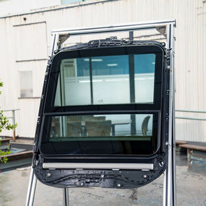 Toit ouvrant électrique coulissant de grande taille |   <span class=keywords><strong>Kit</strong></span> de toit en verre panoramique avec pare-soleil intégré et structure en aluminium haute résistance - Product Image 2