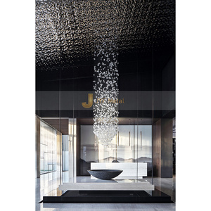 J058 8K Feuille d'acier inoxydable décorative estampée de miroir 201 Panneaux d'acier inoxydable d'ondulation de l'eau - Product Image 5