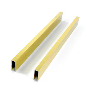 Meilleur <span class=keywords><strong>prix</strong></span> de qualité Canaux en aluminium en forme de U Profilé de canal en aluminium galvanisé de bonne qualité - Product Image 6