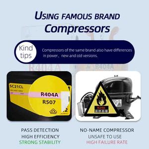 -30C Bếp nhiệt độ đơn và tủ lạnh nướng với cửa trên và dưới bằng thép không gỉ thương mại - Product Image 5