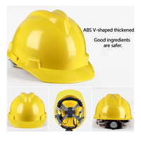 Casque de sécurité ABS personnalisé avec logo, casque de protection rigide, casques de travail, casque de sécurité industriel standard, casque rigide