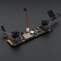 Module de caméra stéréoscopique 3D binoculaire Hampo 2MP USB2.0 WiFi M12 à mise au point fixe, obturateur global, IMU, 30fps, caméra de vision robotique pour SLAM