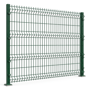 Panneaux de clôture en acier industriel, fil de 4,5 mm, plis en V spécialisés agissant comme déflecteurs structurels pour barrière routière - Product Image 1