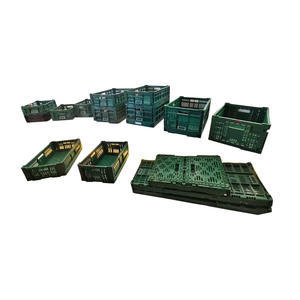 Omzet Bewegende Mesh Opvouwbare Stapelbare Nestable Hdpe Opslag Landbouw Ei <span class=keywords><strong>Fruit</strong></span> En Groente Plastic Mand Krat - Product Image 2