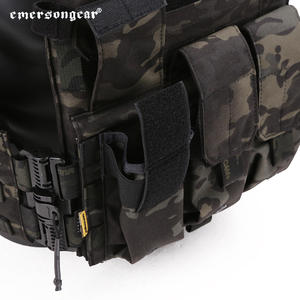 Gilet Tattico Estensibile Emersongear in Nylon Cordura 500D con Sistema Molle, Portapiastre Tattico - Product Image 4