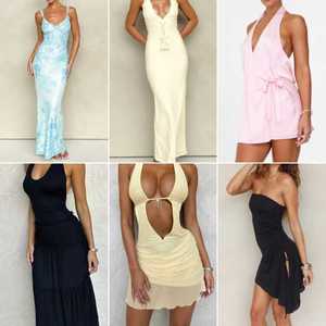 Wholesale Women's Summer Fashion Slim Fit <b>Mixed</b> Dress Inventory Randomly Shipped - Product Image 3
