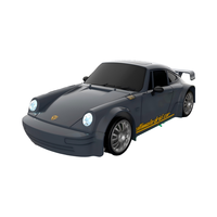 Mini 1:64 de alta velocidad remoto RC Drift Car 2,4G simulación de carreras de escritorio juguetes de Metal con cargador USB regalo perfecto