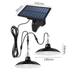 Pendentif de camping solaire nouveau une pièce lumière LED IP65 étanche <span class=keywords><strong>pour</strong></span> une utilisation en extérieur <span class=keywords><strong>pour</strong></span> <span class=keywords><strong>la</strong></span> conception de capteur <span class=keywords><strong>fendu</strong></span> de route de jardin - Product Image 5