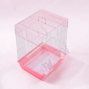 Jaula para loros de acero inoxidable de primera calidad, estructura sólida, fácil de limpiar, adecuada para la cría de aves de compañía medianas y grandes. - Product Image 2