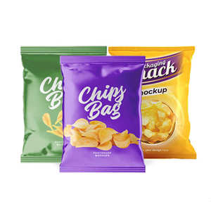 Bán Buôn Nhôm Lá Mỏng Nhiều Lớp Tùy Chỉnh In Khoai Tây Chiên Pouch Nhiệt Con Dấu Thực Phẩm Nhựa Trở Lại Con Dấu Túi Cho Khoai Tây Chiên - Product Image 1