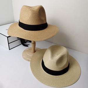 2025 papier paille <span class=keywords><strong>Panama</strong></span> <span class=keywords><strong>chapeau</strong></span> large bord ruban impression <span class=keywords><strong>chapeau</strong></span> de paille mexique Sombreros été plage soleil <span class=keywords><strong>chapeau</strong></span> de paille - Product Image 2