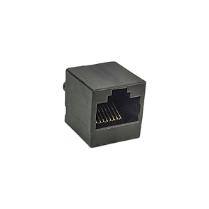 Ổ cắm cổng mạng 8P8C 1 cổng đơn màu đen không có bộ lọc pa46 đầu nối RJ45 pháo rỗng - Product Image 3