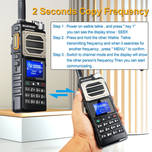 Radio émetteur-récepteur Baofeng UV-25M, interphone sans fil, radio amateur 10W, USB-C, UV25, radio bidirectionnelle, talkie-walkie - Product Image 3