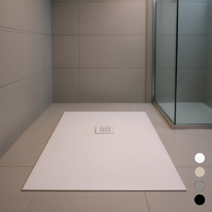 Plato de Ducha Rectangular Serenity 100 x 200 cm Gris 7035 - Product Image 3