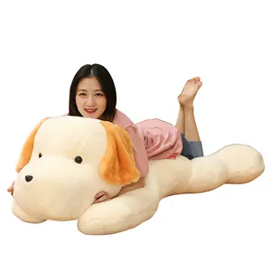 Classic Large Love Lying Dog Plush Toys Stuffed Animal Toys Dog Peluches Pillows Cushions Home Decor