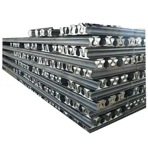 Directamente de fábrica Q235 55Q 30kg Riel ferroviario Riel de acero pesado con precio barato - Product Image 1