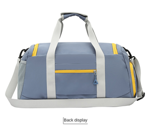 יוניסקס גדול לילה תיק duffel מותאם אישית לוגו ספורט חיצוני ספורט חול רטוב תא עמיד תיק כושר לנשים גברים - Product Image 4