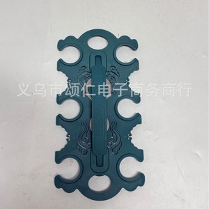 ที่จับขวดแบบพลาสติกสำหรับบรรจุขวดได้ 6 ขวด พกพาสะดวก - Product Image 2