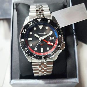 Orologio Automatico Seikot 5 GMT Sportivo Elegante, Luminoso, Impermeabile 30M, in Acciaio Inossidabile 42mm, Classico Orologio Meccanico da Uomo - Product Image 6