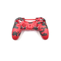 Remplacement de la coque avant et arrière personnalisée pour la manette PS4 V2 Coque complète pour les modèles JDM-050 JDM-055