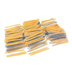 650-2600pcs Kit assorti de résistances à film métallique 1 ~ 3M <span class=keywords><strong>ohm</strong></span> Résistance <span class=keywords><strong>130</strong></span> valeurs 1/6W 1/4W 1/2W 1W Ensemble de résistances 1% de haute qualité - Product Image 3