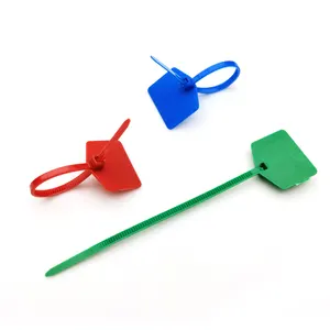 120mm 220mm Self-locking Markers Tag Cable Ties Plastic Zip Nylon Seal Tag