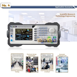 จุนเทค PSG9060 PSG9080 ช่องสัญญาณคู่ 60MHz/80MHz 300MSa/s 20ppm ความละเอียดสูง DDS ฟังก์ชั่นที่ตั้งโปรแกรมได้ เครื่องกำเนิดคลื่นไซน์ - Product Image 3