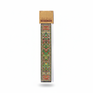 Marcador tejido turco con diseño de alfombra en miniatura verde - Product Image 2