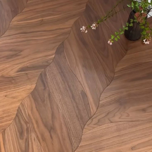 Parquet en teck multicouche T&G sur mesure, écologique, antidérapant, silencieux, finition mate, grade AB, 12 mm, 14 mm, 16 mm, pour ferme - Product Image 2