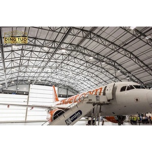 Hangar en acier de grande taille, structure en acier préfabriquée, hangar métallique pour avions, vente très populaire auprès des fournisseurs - Product Image 3