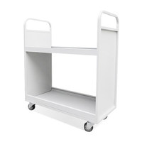 Haute Qualité En Métal Bibliothèque Chariot pour Livres