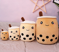 Plüschtier Bubble Tea Boba Becher Kuscheltier Süße Softdrink-Puppe Kawaii Kuschelig Großhandel Kundenspezifisch OEM ODM