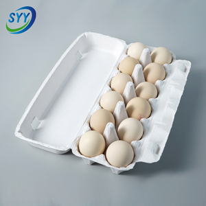 Индивидуальная упаковка для яиц от производителя: картонные коробки из бумажной массы на 4, 6, 9, 10, 12, 15, 20, 30 куриных яиц - Product Image 5