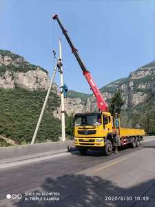 Grúa Articulada Hengyin JCS2204 de Alta Calidad Montada en Camión, Maquinaria de Construcción con Bomba y Motor, Capacidad de 220kNm, Elevación de 16m - Product Image 5