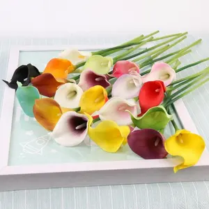 FCP1006 Real Touch PU flowers calla lily flower for home decor