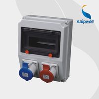 Boîte de distribution étanche Saipwell IP65 Boîte de distribution de prise combinée SP-S1