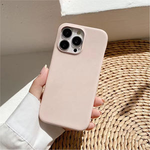 Coque de protection antichoc de luxe en similicuir avec bords enveloppés, design tendance, plusieurs couleurs, pour téléphone portable 15 Pro Max - Product Image 6