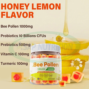 Gummies à la Pollen d'Abeille de Qualité Alimentaire Biologique ASAP OEM, Complément Alimentaire 1000mg pour Adultes - Product Image 5