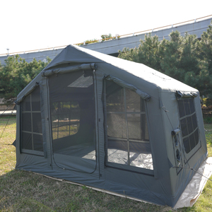 Tentes gonflables d'extérieur imperméables <span class=keywords><strong>de</strong></span> 8,0 mètres carrés pour 4/6/8 personnes avec <span class=keywords><strong>port</strong></span> pour poêle, idéales pour le <span class=keywords><strong>camping</strong></span> en famille - Product Image 2