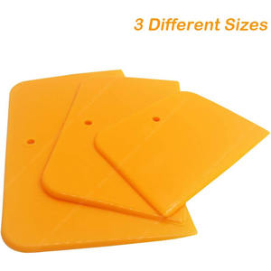 Esparcidor de llenado de carrocería automotriz Juego de raspador de puddy de plástico reutilizable de 3 tamaños <span class=keywords><strong>para</strong></span> rellenos, masillas y esparcidores <span class=keywords><strong>Bondo</strong></span> de pintura - Product Image 3