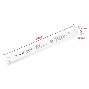 UL/CUL 150W Constant Voltage PFC Linear <b>LED</b> <b>Driver</b> <b>LED</b> Strip Diver 100-277V AC-DC 12V <b>24V</b> IP20 Indoor <b>LED</b> Power Supply PF>0.95 - Product Image 2