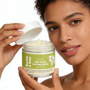 Private Label Beef Tallow <b>Face</b> Moisturizer Cream Shea Butter Hyaluronic Acid Paraben-Free/Sulfate-Free/Silicone-Free for All - Product Image 2