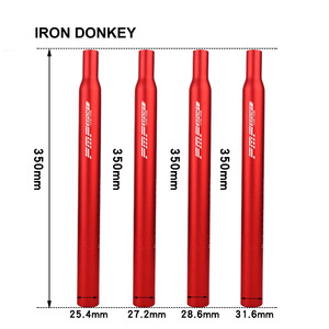 IRONDONKEY Tube de selle de vélo 28.6*350mm en alliage d'aluminium selle de VTT arrière accessoires de vélo de route - Product Image 4
