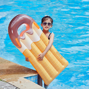 Xiaolu <b>Inflatable</b> Surfboard <b>Float</b> 100x45cm With Handle For Children Swimming Pool Use - Product Image 3