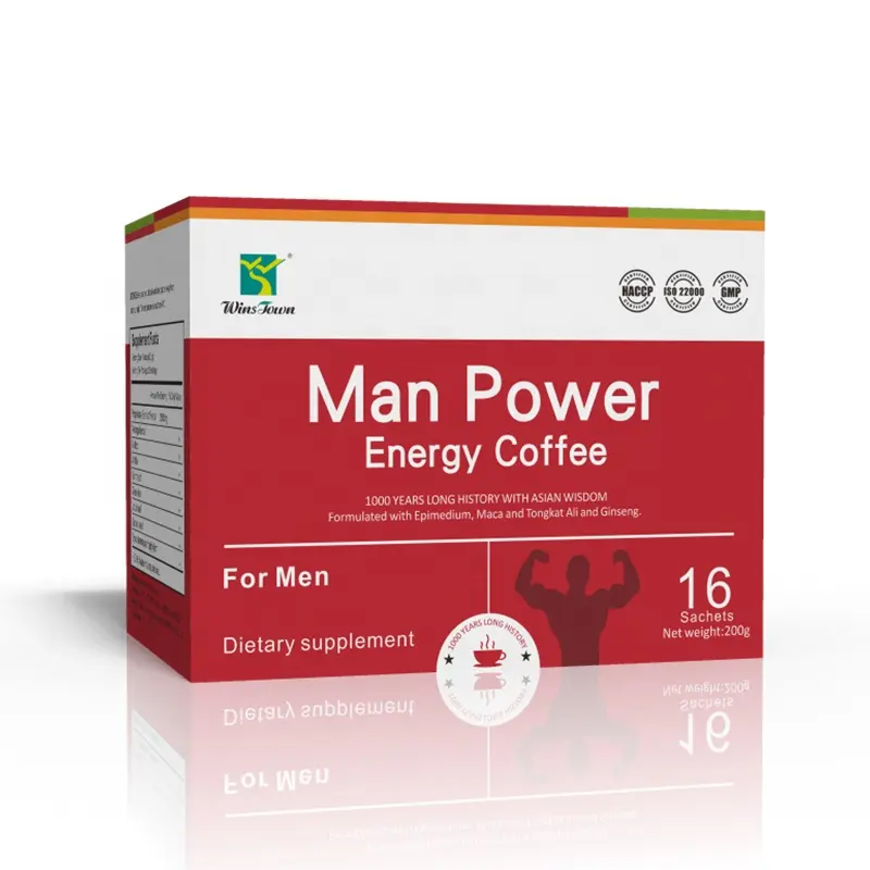3 in 1 Instants Coffee Mix Drink Man Power Coffee For Male
