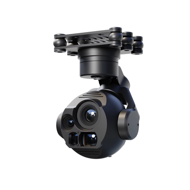 Skydroid C13 gimbal intelligent tracking high-resolution thermal imaging three-axis stabilized three light camera