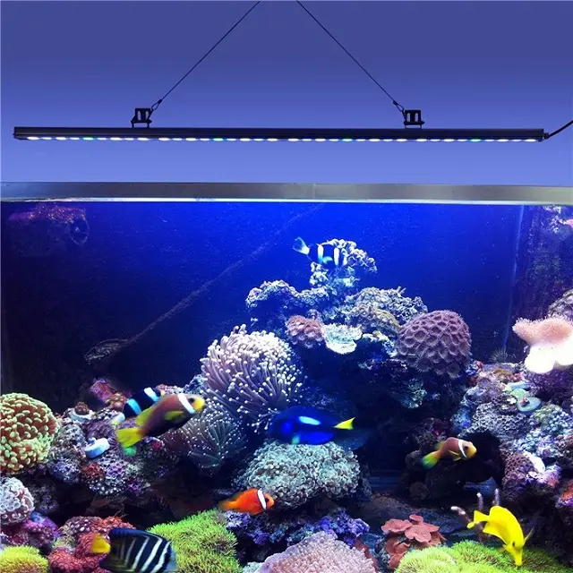 85cm 81w 3ft aquarium led light panel marine Coral Reef crescita e acqua-piante
