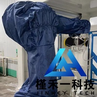 Housse de protection robotique personnalisée pour robot industriel Vêtements anti-poussière pour robot de peinture automatique Tissu de protection pour FR5