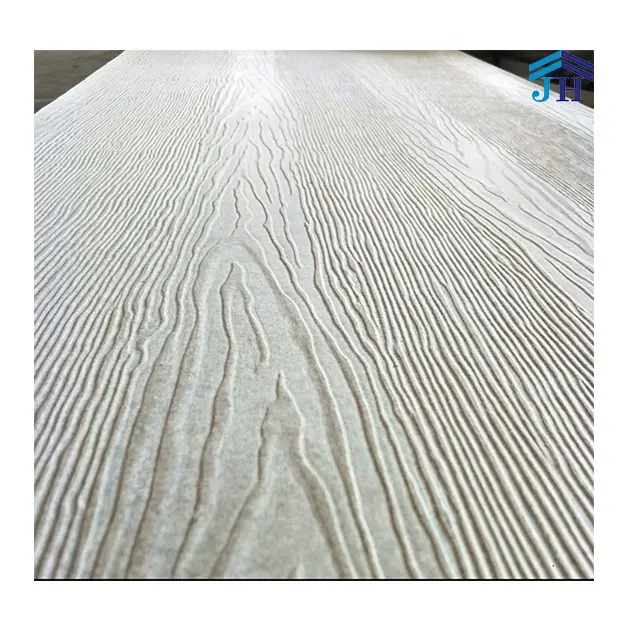 100% Non Asbestos 6mm 7.5mm 8mm Cellulose Fibre Cement Wall PLANK Cellulose Fibre Cement Siding Plank
